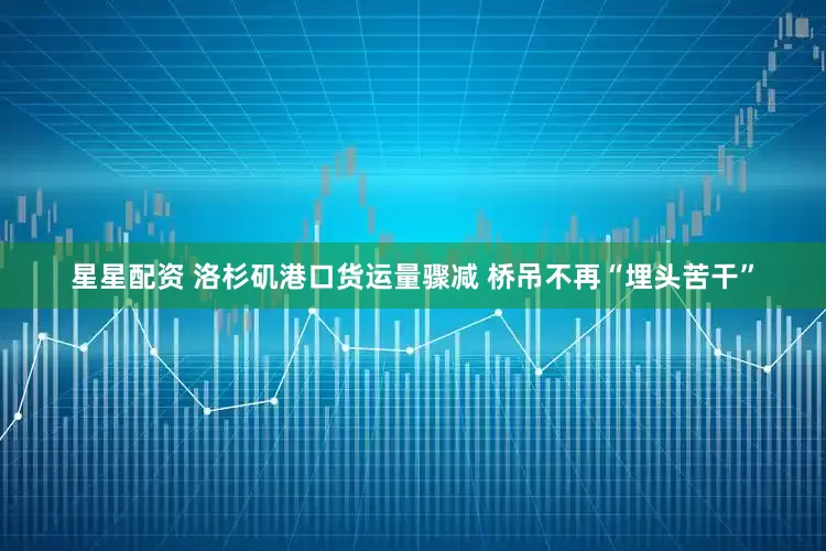 星星配资 洛杉矶港口货运量骤减 桥吊不再“埋头苦干”