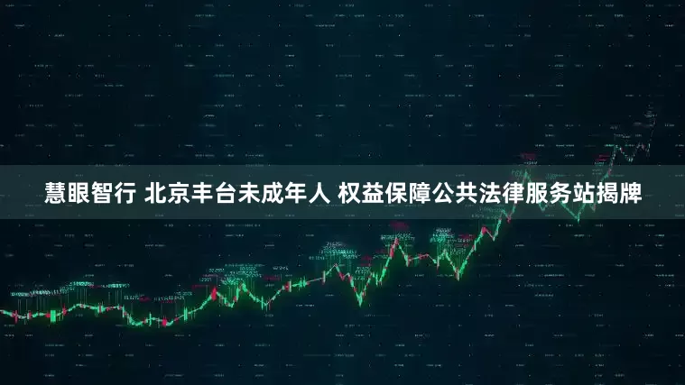 慧眼智行 北京丰台未成年人 权益保障公共法律服务站揭牌